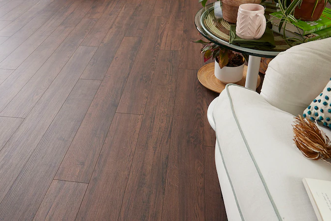 ALLEN + ROTH RECLAIMED OAK SWISS KRONO LAMINATE 