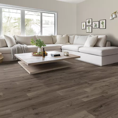 AVERY GROVE PLUS RPC CLIC W/PAD 7X48 RIVER ROCK OAK MOHAWK VINYL PLANK
