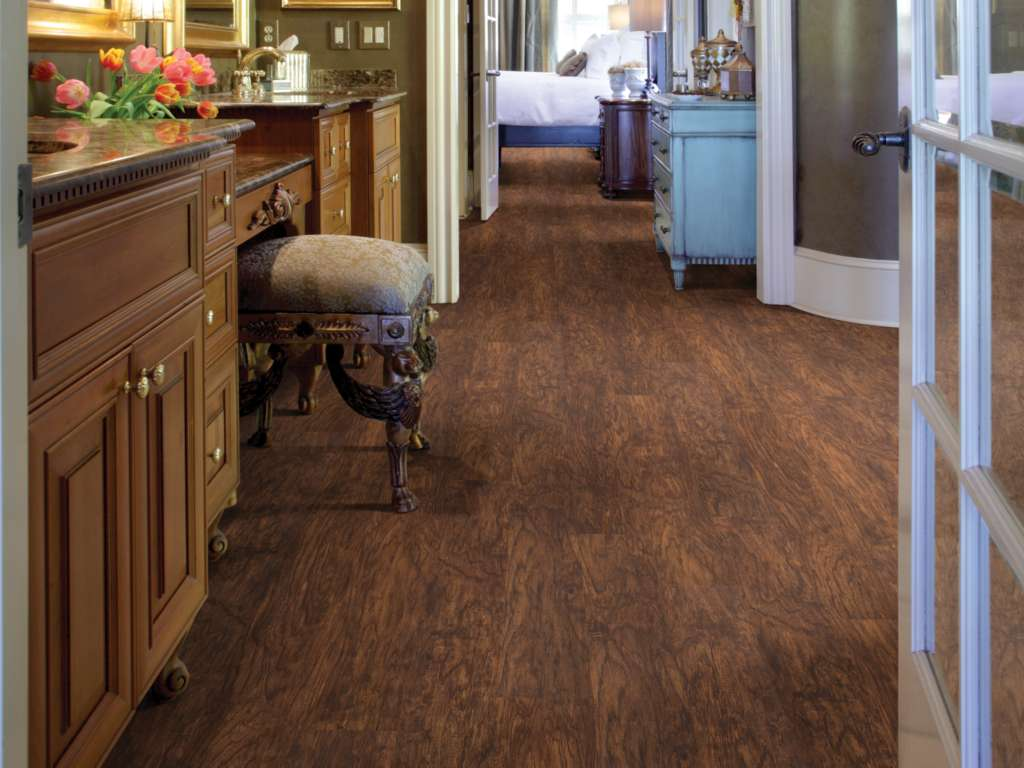 AVIATOR CLICK 6X48 3.2 MM 6 MIL PROPELLER BROWN SHAW INDUSTRIES VINYL PLANK 