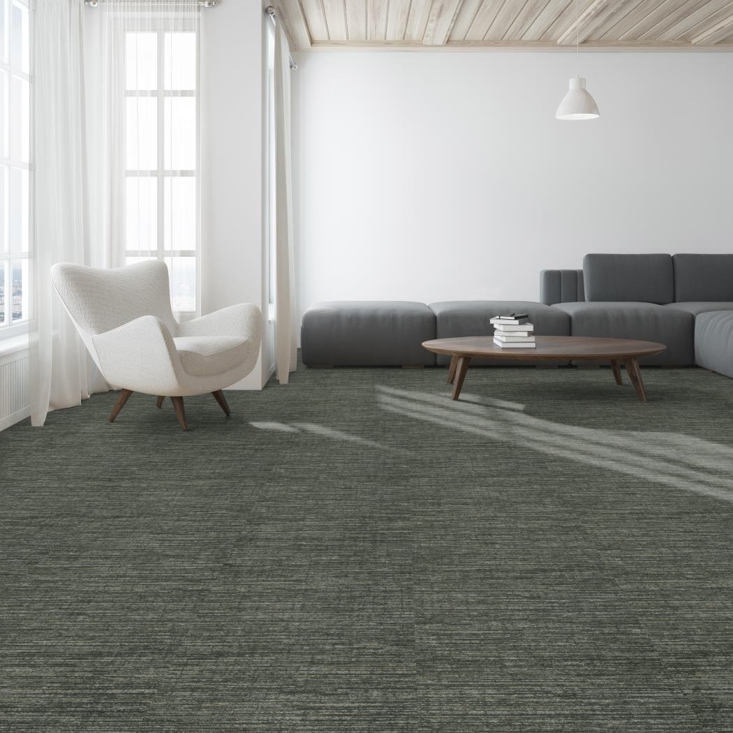 CHOK TILE EL24 40 24X24 W/PAD ATTACHED HANDCRAFT 1ST SHAW INDUSTRIES, INC CARPET TILE 
