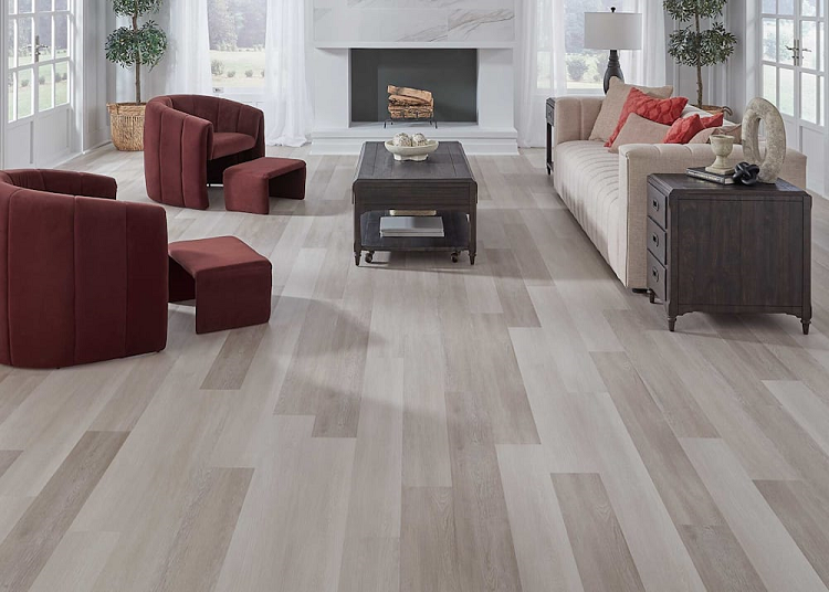 CORELUXE SPC CLIC W/PAD 6X48 DEXTER OAK LL FLOORING VINYL PLANK