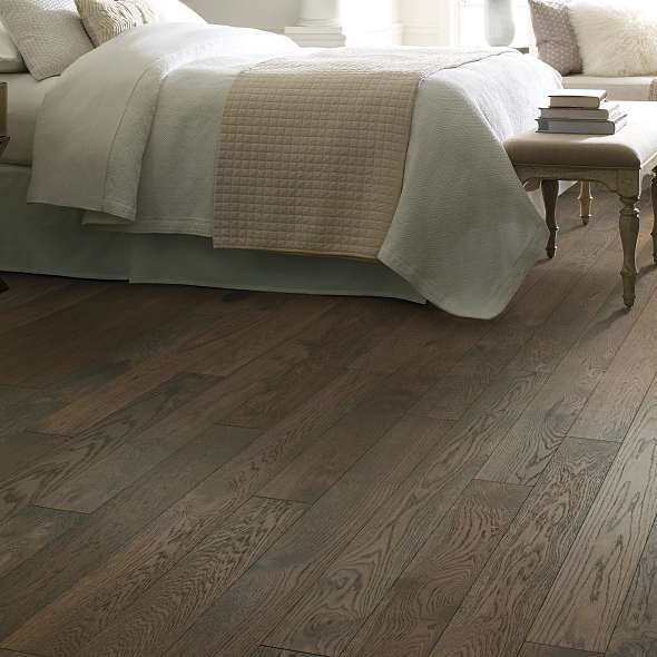 CORNERSTONE OAK WHITE OAK SANDSTONE SHAW INDUSTRIES INC. HARDWOOD 