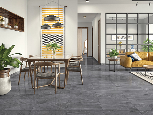 CORTINA 18X36 CHARIOT GRAY POLISHED TILE 
