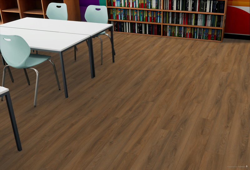 FAMILIAR FRONTIER II 6X48 2.0 MM 6 MIL CINNAMON MOHAWK VINYL PLANK