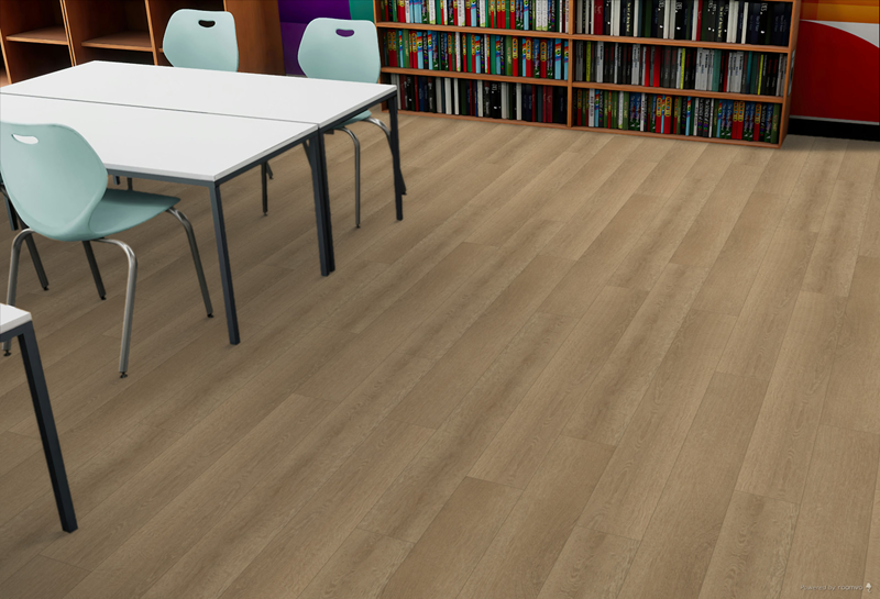 FAMILIAR FRONTIER II 6X48 2.0 MM 6 MIL HAZELNUT MOHAWK VINYL PLANK