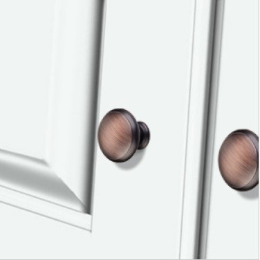 GATSBY CABINET KNOB BRUSHED OIL RUBBED BRONZE CABINET 