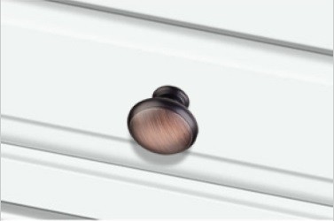 GATSBY CABINET KNOB BRUSHED OIL RUBBED BRONZE CABINET 