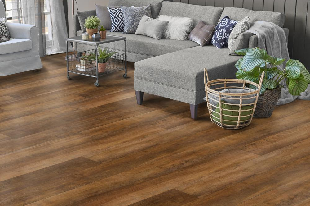 HOME DECORATORS RUSTIC CHERRY KRONO LAMINATE 