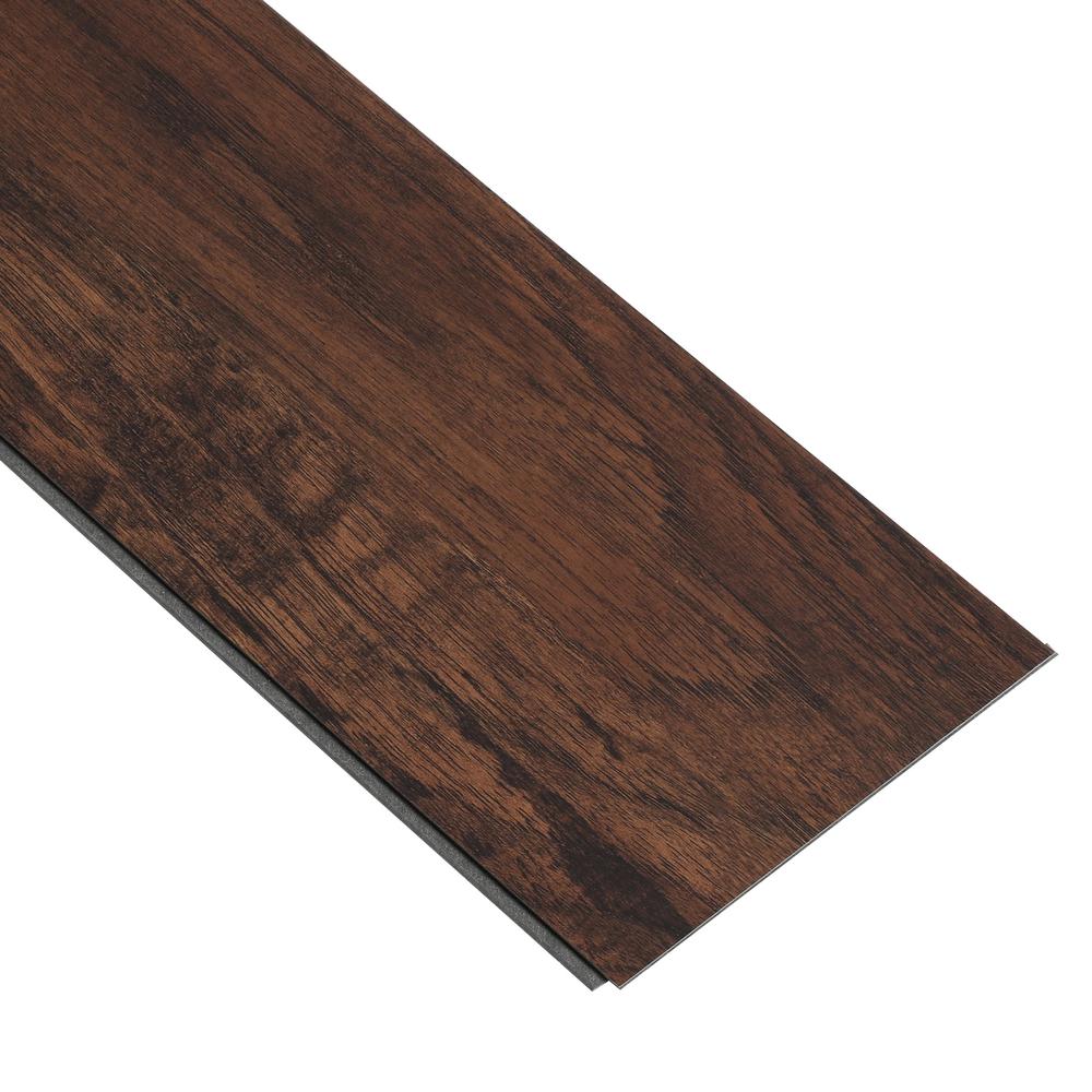 HOME DECORATORS CLICK 6X36 4.2 MM 8 MIL JAVA HICKORY 20.34 SF/BX MOHAWK VINYL PLANK 