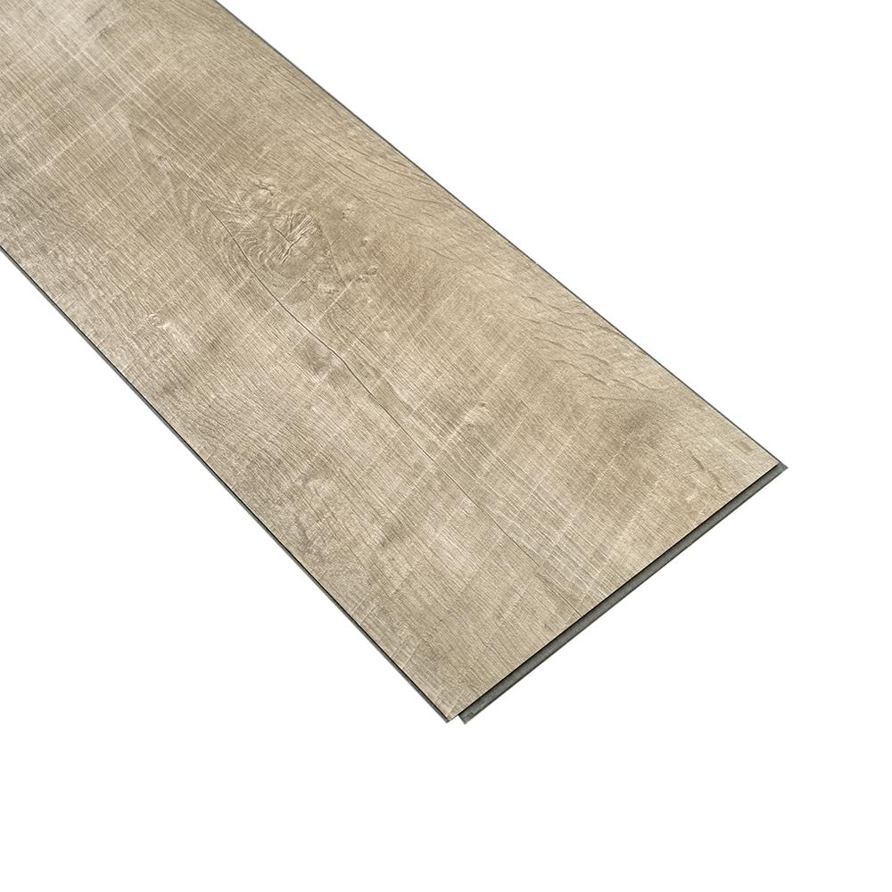 HOME DECORATORS CLICK 8X48 4.2 MM 12 MIL STONY OAK BEIGE AND GREY MOHAWK VINYL PLANK
