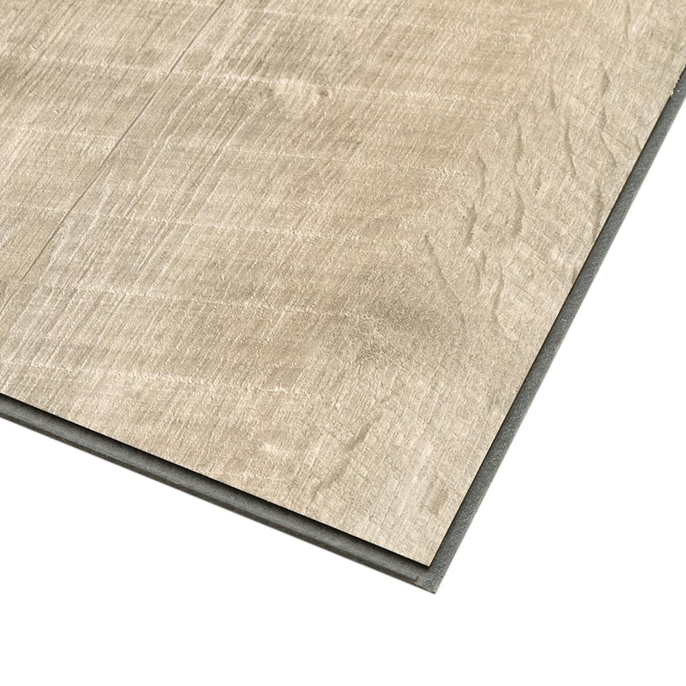 HOME DECORATORS CLICK 8X48 4.2 MM 12 MIL STONY OAK BEIGE AND GREY MOHAWK VINYL PLANK
