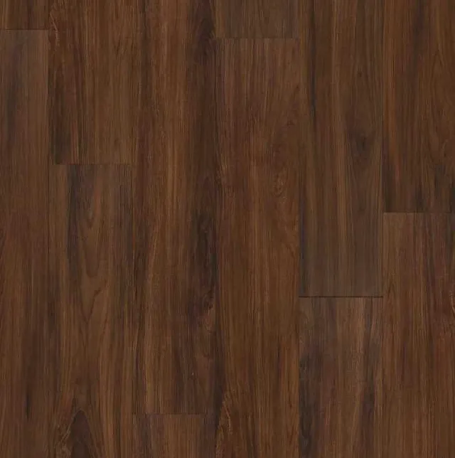 IMPACT PLUS SPC CLIC W/PAD 7X48 DEEP MAHOGANY SHAW VINYL PLANK 
