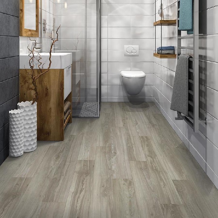 MOHAWK CLIC 8X48 4.5 MM 20 MIL WIRED OAK TYBEE ISLAND MOHAWK VINYL PLANK 
