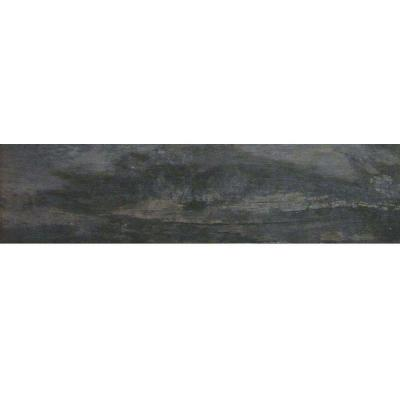 MONTAGNA 6X24 SMOKY BLACK 2NDS TILE