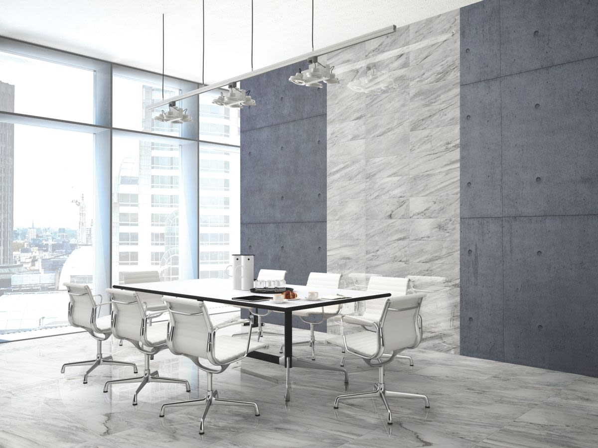 MONTRELLE 12X24 GRIGIO MARMO SATIN TILE 
