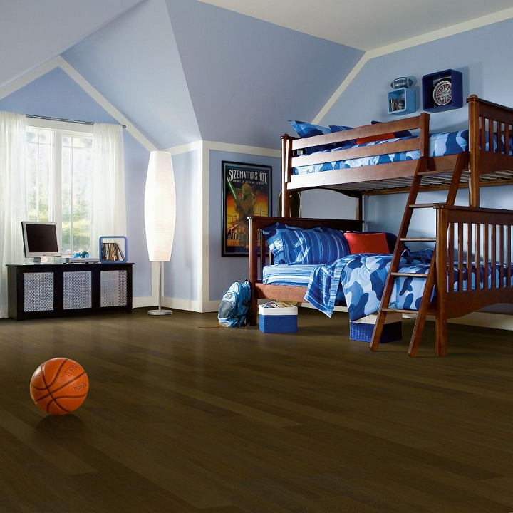 PERFORMANCE PLUS HICKORY LOCK & FOLD MINERAL HUE ARMSTRONG HARDWOOD 