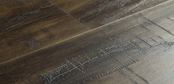 RENAISSANCE WPC CLIC 7X48 WAVY BROWN VESDURA VINYL PLANK 