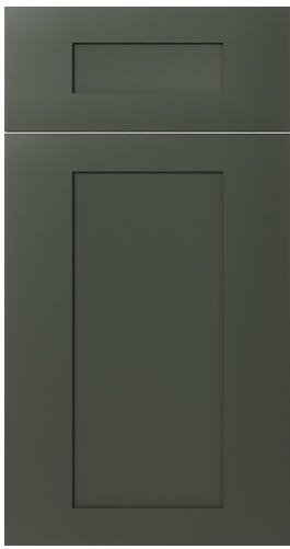 SHAKER ASTON GREEN CABINET 