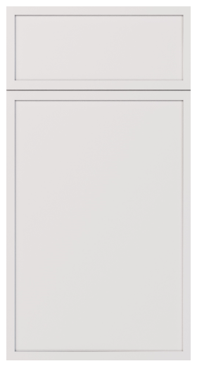 SLIM SHAKER DOVE WHITE CABINET 