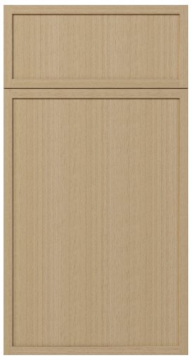 SLIM SHAKER WHITE OAK CABINET 