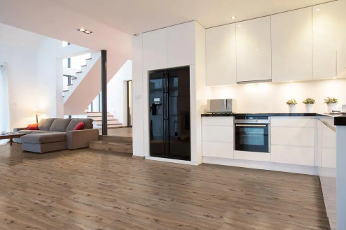TRAFFICMASTER SPC CLIC W/PAD 6X36 EDWARDS OAK IRELIA OAK MS INTERNATIONAL VINYL PLANK 