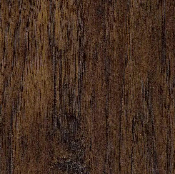 TRAFFICMASTER SARATOGA HICKORY DARK KRONO LAMINATE 