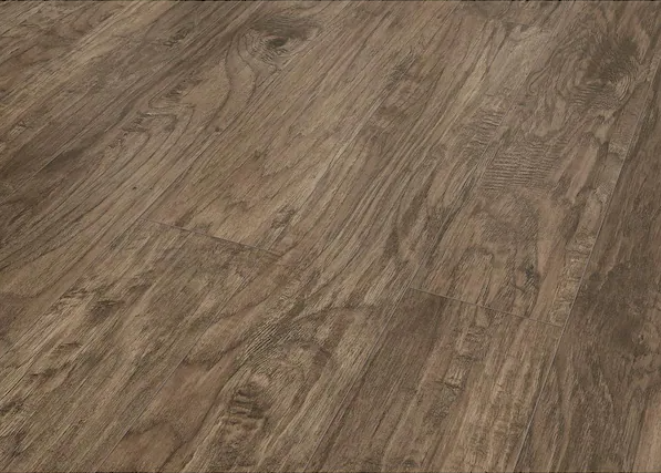 TRAFFICMASTER SARATOGA HICKORY TOFFEE KRONO LAMINATE 