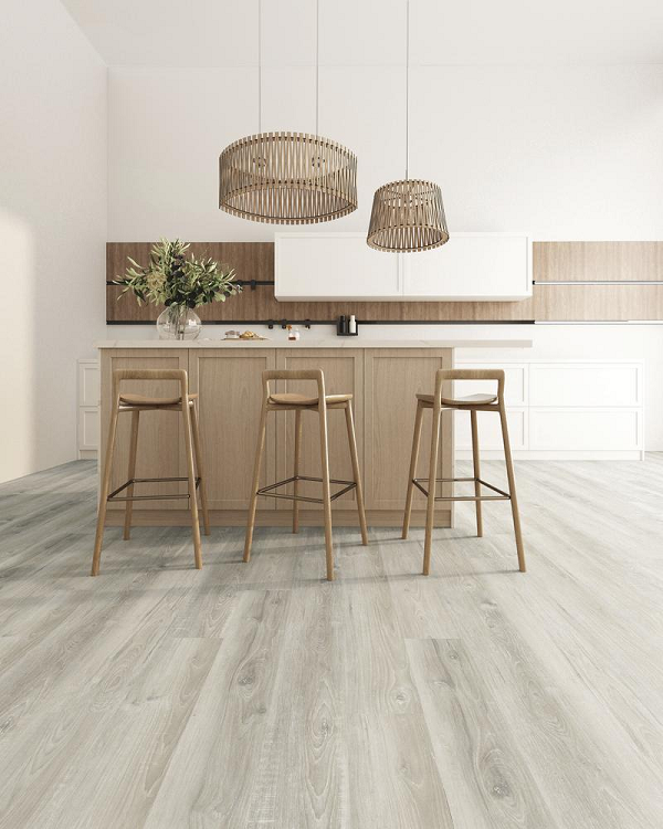 WINDSOR SPC CLIC W/PAD 7X48 COTTONWOOD UNITED WEAVERS OF AMERICA VINYL PLANK